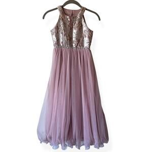 Speechless Kids Girls Pink Tulle Sleeveless Dress 7